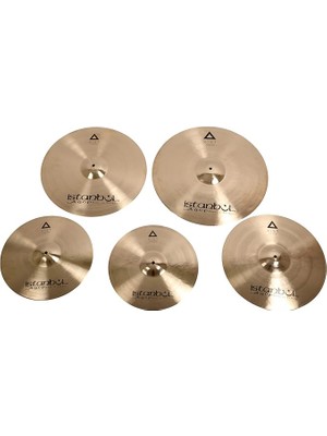 Altes Grup Agop Xıst Series 4-Pack Cymbal Set Ixcsb (Brilliant - Parlak) Zil Seti