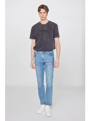 Wrangler Texas Slim Jean Pantolon Navy