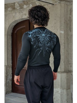 Liber The Gauntlet - Uzun Kollu Compression Tshirt