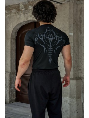Liber Cyber Bones - Compression Tshirt