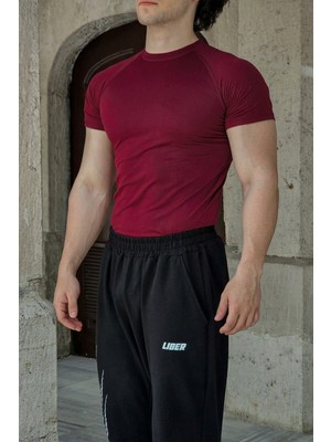 Liber Kısa Kol Basic Compression Tshirt