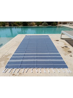 Ludia Ludıa %100 Pamuklu Çok Amaçlı Peştemal 95X190 cm Plaj, Banyo Havlusu