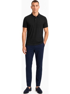 Can Çapar Erkek Regular Fit Polo Yaka Basic Tişört