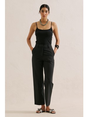 Manuka KLASİK STRAIGHT PANTOLON SİYAH