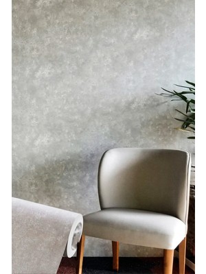 Bien Duvar Kağıtları Bien Exclusive 71-6 Soft Antrasit Gri Renk Düz Sade Kombin Görünüm Duvar Kağıdı 5 M²