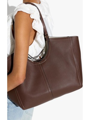 Parfois Kadın Üst Dikişli Shopper Çanta L