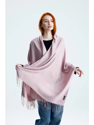 Chale Shine Serisi Pashmina Omuz Şalı - Premium Dokuma Çift Taraflı Pashmina Omuz Şalı