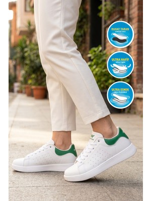 Walkway 26116 Costa G Beyaz-Yeşil Unisex Spor Ayakkabı