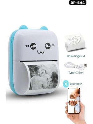 Epilons Mini Printer Etiket Çıkarıcı Yazıcı