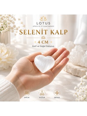 Lotus Atölye ve İyi Yaşam Merkezi 💎 Lotus Pure Selenit Koleksiyonu – %100 Doğal Selenit Taşı
