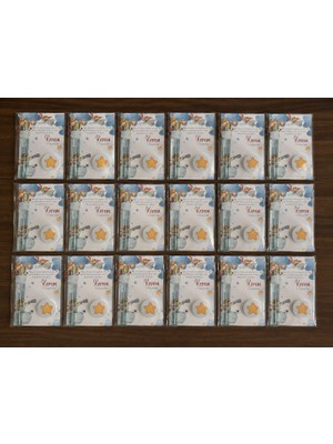 Burc Design Gift Küçük Prens Konseptli 1 Yaş Kişiye Özel Kolonya Şişesi ve Mini Krem - 12 Adet