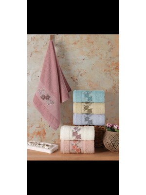 Hobby Emily Style 4  6lı Havlu 50X90 Asorti