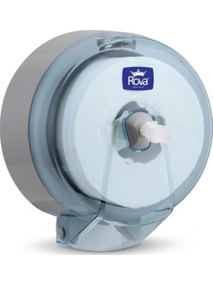 Rova Maxi Point Jumbo Içten Çekmeli Wc Kağıdı Dispenseri Şeffaf