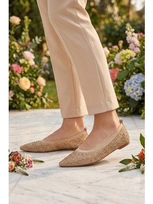 Pierre Cardin PC-55733 Z Altın Kadın Babet