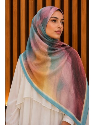 İmaj Butik Su Yeşili Pamuklu Soft Şal