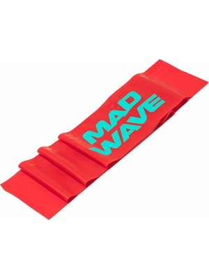 Mad Wave Expander Stretch Band, 2mt 15CM 4mm Kırmızı