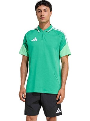 Adidas Tiro 26 Competition Polo Erkek Futbol Kamp Polo Tişört KB0162 Yeşil