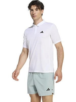 Adidas We Bas Polo Erkek Antrenman Polo Tişörtü KD5436 Beyaz