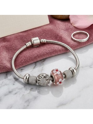 Mood Concept Gümüş Renk Charm Bileklik