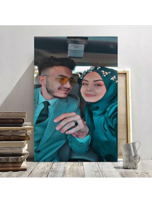 Özkacar Group Kişiye Özel Fotoğraflı Kanvas Tablo Hediyelik Premium  Ev Duvar Salon Ofis Makam Dekarasyonu