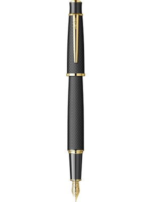 Scrikss - Wizdesign 620 Serisi Dolma Kalem Mat Siyah Altın (Yeni Seri - 2026)