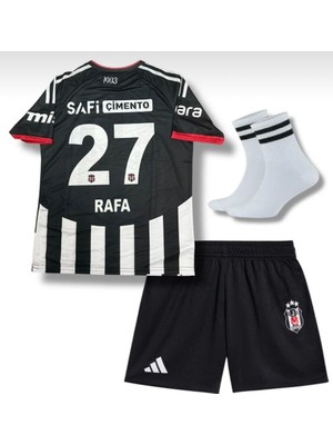 Candy Cup Beşiktaş Forma Siyah Beyaz 2025/2026 Yeni Sezon Çocuk Forması 27NUMARA