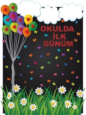 Promisebackdrop2 Okulumda Ilk Günüm 200X250 Kumaş