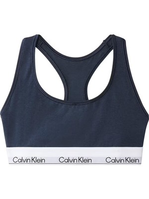 Calvin Klein Kadın Lacivert Icon Bralet LV00QF8493