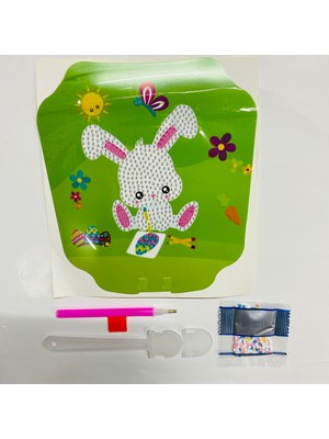 Elegantshop 5d Yapışan Boncuk Mozaik Tablo 15*15 cm SZ10