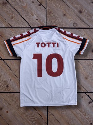 Babılgam Nostaljik Yakalı Roma Totti T-Shirt