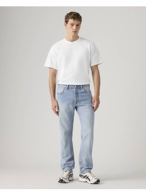 Levi's 501® Relaxed Four Leaves Erkek Mavi Jean Kot Pantolon 0057V-0003