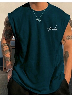 Nigrum Pardus Nıgrum Pardus The Wılds Baskılı %100 Pamuk Yeni Trend Büyük Beden Kolsuz Erkek T-Shirt
