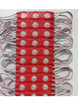 12V 1.2W Kırmızı Eco Modül LED ( 20 Adet )