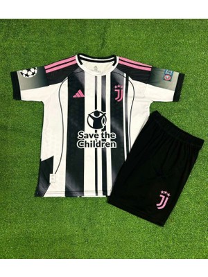 Candy Cup Juventus 2025-26 Yeni Sezon Kenan Yıldız Iç Saha Çocuk Forması