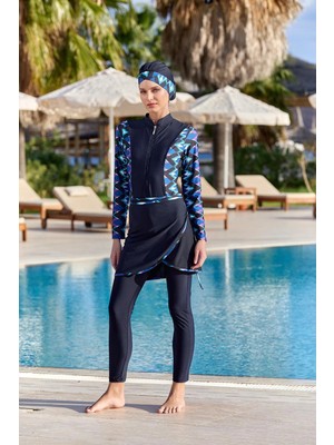 Çamaşır Kenti Argento 0764-327 Kadın Body Tesettür Takımı