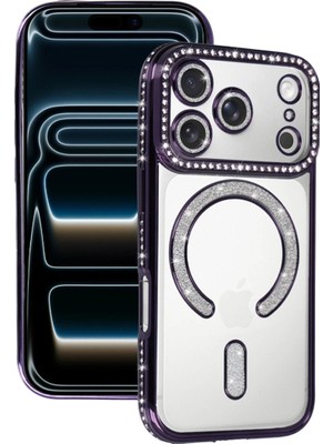 Zenvia Apple Iphone 17 Pro Max Joke Simli Magneticsafe Kılıf - Derin Mor