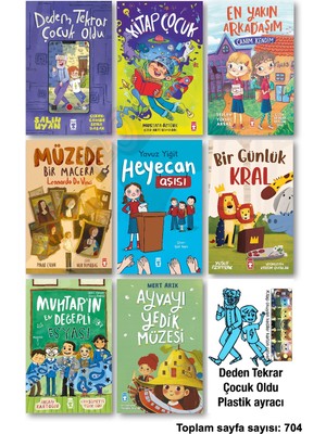 Timaş Çocuk Dedem Tekrar Çocuk Oldu Kitap En Yakın Arkadaşım Canım Kendim Müzede Bir Macera Heyecan Aşısı Günlük Kral Muhtarın Değerli Eşyası Ayvayı Yedik Müzesi