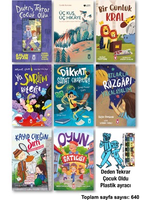 Timaş Çocuk Dedem Tekrar Çocuk Oldu Üç Kuş Hikaye Bir Günlük Kral Ya Şarjım Biterse Dikkat Sanat Çıkabilir Atlarla Rüzgarı Yakalayalım Kayıp Çileğin Sırrı Oyun Satıcısı