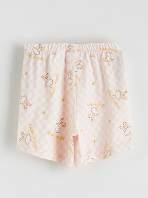 Lc Waikiki Yeni Sezon Hello Kitty Baskılı Kız Çocuk Pijama Şort