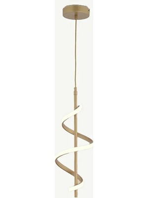 Bella Maison Tornado Sarkıt LED Avize Gold (20X75 Cm)