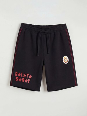 Lc Waikiki Yeni Sezon Galatasaray Baskılı Erkek Çocuk Şort