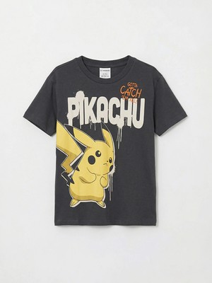 Lc Waikiki Yeni Sezon Pikachu Baskılı Erkek Çocuk Tişört
