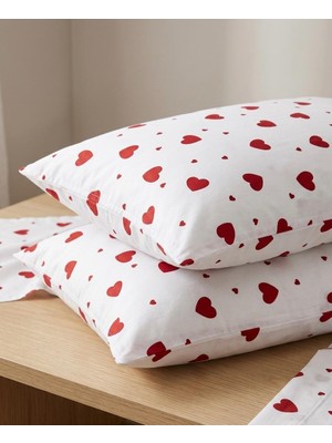 Voddi Lavanta Desen'li | 2 Adet | Fermuarlı | 50X70 cm Yastık Kılıfı | Pamuklu