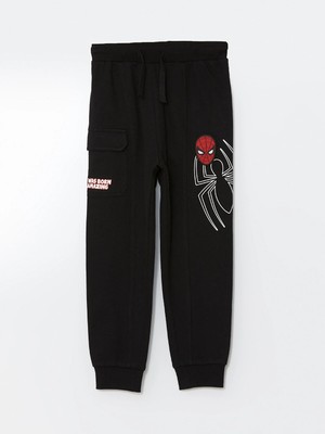 Lc Waikiki Yeni Sezon Spider-Man Baskılı Erkek Çocuk Jogger Eşofman Altı