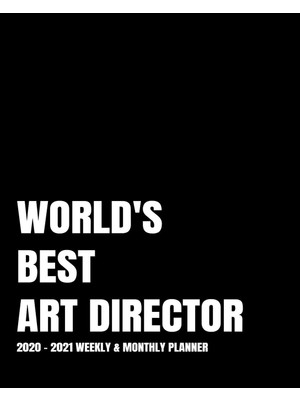 Rota Style World's Best Director Planner: 2-Year 2020- 2021 Productivity Journal Daily / Weekly Monthly Da