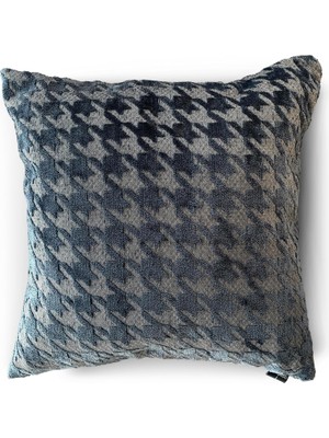 Rota Style Yastık Kılıfı, Kazayağı Deseni, Polyester Karışımı, 50 x 50 Cm, Desenli, Çağdaş