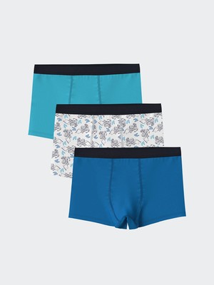 Lc Waikiki Yeni Sezon Baskılı Erkek Çocuk Boxer 3'lü