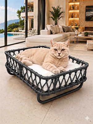 Tasaryum Kedi & Köpek Yatağı El Işçiliği