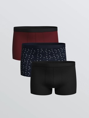 Lc Waikiki Yeni Sezon Standart Kalıp Pamuklu Esnek Erkek Boxer 3'lü