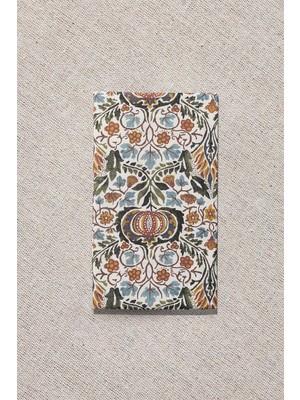 Paşabahçe Çini Runner 50X150 Cm, Dekoratif Yapay Buket, Şık Tasarım, Salon ve Ofis Için Ideal, Solmaz Renk
